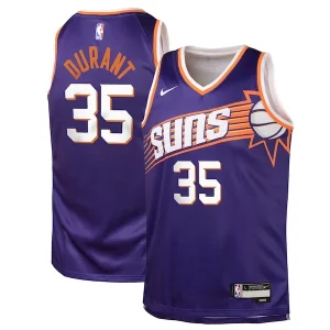 Kevin Durant Phoenix Suns Nike Youth Gorgeous Swingman Jersey Purple Icon Perfect for Game Day