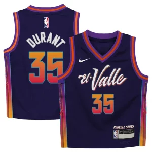 Kevin Durant Trendy Phoenix Suns Nike Preschool Swingman Replica Jersey City Edition Purple Great for Fans