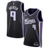 Kevin Huerter Sacramento Kings Nike Unisex Swingman Jersey Association Premium Edition Black for Basketball Enthusiasts