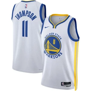Klay Thompson Golden State Elegant Warriors Nike Unisex Swingman Jersey Association Edition White/Royal Great for Fans