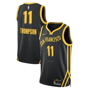 Klay Thompson Golden State Warriors Nike Unisex 2023/24 Swingman Jersey Black City Fabulous Edition Ideal for Collectors