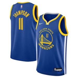 Klay Thompson Golden State Warriors Nike Youth Elegant Swingman Jersey Icon Edition Royal Must - Have for Jerseys Lovers