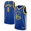 Klay Stylish Thompson Golden State Warriors Nike Youth Swingman Jersey Icon Edition Royal Must - Have for Jerseys Lovers