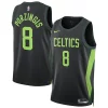 Kristaps Porzingis Boston Celtics Nike Unisex 2024/25 Swingman Player Jersey City Edition Black Fabulous Perfect for Game Day