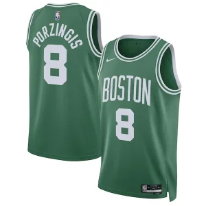 Kristaps Porzingis Boston Celtics Nike Unisex Swingman Jersey Icon Edition Kelly Green Unique Great for Fans