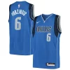 Kristaps Porzingis Dallas Mavericks Nike Youth Swingman Stylish Jersey Icon Edition Blue Ideal for Collectors