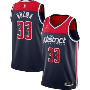 Kyle Kuzma Washington Wizards Jordan Brand Unisex Swingman Jersey Statement Unique Edition Navy for Basketball Enthusiasts