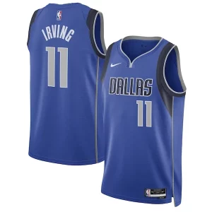Kyrie Fabulous Irving Dallas Mavericks Nike Unisex Swingman Jersey Icon Edition Blue Great for Fans