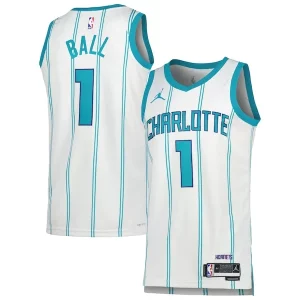 LaMelo Ball Charlotte Hornets Fabulous Jordan Brand Unisex Swingman Jersey Association Edition White/Teal Perfect for Game Day