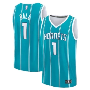 LaMelo Trendy Ball Charlotte Hornets Youth Fast Break Replica Player Jersey Icon Edition Teal Perfect for Game Day