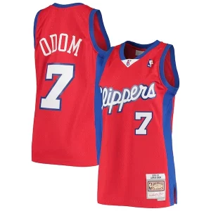 Lamar Odom LA Clippers 2000/01 Chic Hardwood Classics Swingman Jersey Red Must - Have for Jerseys Lovers