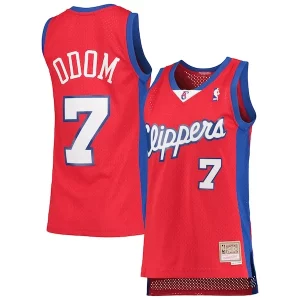 Lamar Unique Odom LA Clippers Women's 2000/01 Hardwood Classics Swingman Jersey Red Must - Have for Jerseys Lovers