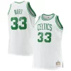 Larry Bird Boston Celtics Big & Tall 1985/86 Hardwood Classics Swingman Jersey Fabulous White Perfect for Game Day