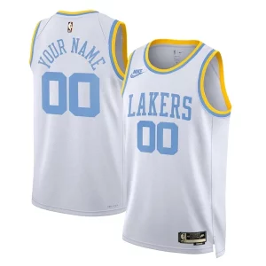 Los Fabulous Angeles Lakers Nike Unisex 2022/23 Custom Swingman Jersey Classic Edition White Perfect for Game Day