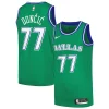 Luka Dončić Dallas Mavericks Nike Swingman Player Chic Jersey Classic Edition Green Must - Have for Jerseys Lovers