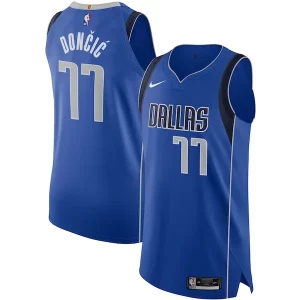 Luka Dončić Dallas Mavericks Stylish Nike Authentic Jersey Association Edition Blue Perfect for Game Day