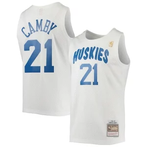 Marcus Elegant Camby Toronto Raptors 1996/97 Hardwood Classics Swingman Jersey White Must - Have for Jerseys Lovers