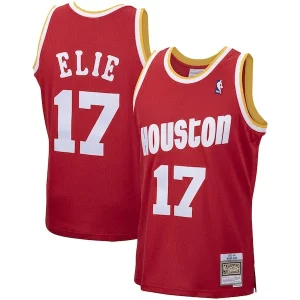 Mario Elie Houston Rockets 1993/94 Hardwood Gorgeous Classics Swingman Jersey Red Must - Have for Jerseys Lovers