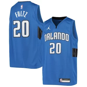 Markelle Fultz Orlando Gorgeous Magic Jordan Brand Youth 2020/21 Swingman Jersey Statement Edition Blue Great for Fans
