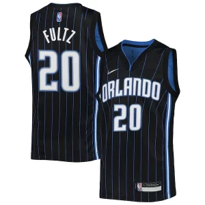 Markelle Fultz Orlando Magic Nike Youth 2021/22 Diamond Swingman Jersey Icon Elegant Edition Black Must - Have for Jerseys Lovers
