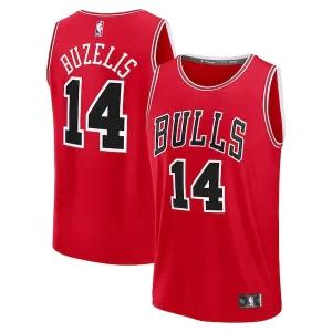 Matas Buzelis Chicago Chic Bulls Fast Break Replica Player Jersey Icon Edition Red Great for Fans