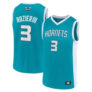 Men's Terry Rozier Fabulous Teal Charlotte Hornets Player Jersey Great for Fans