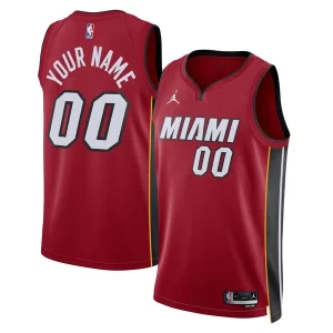 Miami Heat Jordan Brand Unisex Unique 2022/23 Swingman Custom Jersey Statement Edition Red Perfect for Game Day