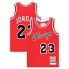 Michael Jordan Chicago Bulls Preschool Hardwood Classics 1984/85 Gorgeous Authentic Swingman Jersey Red for Basketball Enthusiasts