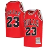 Michael Stylish Jordan Chicago Bulls Youth Hardwood Classics 1997/98 Authentic Jersey Red for Basketball Enthusiasts