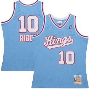 Mike Bibby Sacramento Kings 2001/02 Hardwood Trendy Classics Swingman Jersey Light Blue Great for Fans
