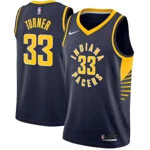 Myles Turner Eye - catching Indiana Pacers Nike Swingman Jersey Navy Icon Edition for Basketball Enthusiasts