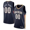 New Orleans Pelicans Nike Unisex Trendy 2022/23 Swingman Custom Jersey Navy Icon Edition Must - Have for Jerseys Lovers