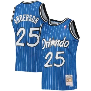 Nick Anderson Orlando Magic 1994/95 Hardwood Classics Swingman Jersey Blue Chic Ideal for Collectors