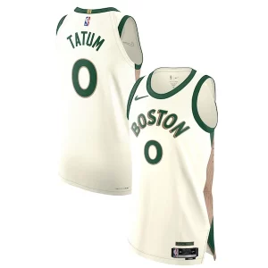 Nike Jayson Tatum Unique Boston Celtics Authentic Jersey City Edition White Ideal for Collectors