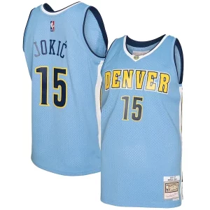 Nikola Jokic Denver Nuggets 2016/17 Swingman Jersey Light Premium Blue Perfect for Game Day
