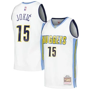 Nikola Jokic Denver Nuggets Chic 2016/17 Throwback Swingman Jersey White Ideal for Collectors