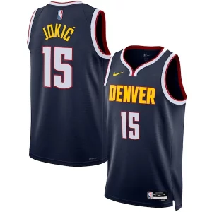 Nikola Jokic Denver Nuggets Nike Unisex Swingman Jersey Icon Eye - catching Edition Navy for Basketball Enthusiasts