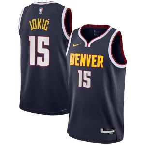 Nikola Jokic Denver Nuggets Nike Youth Swingman Jersey Icon Edition Chic Navy Perfect for Game Day