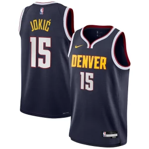 Nikola Jokic Denver Nuggets Nike Youth Swingman Jersey Icon Gorgeous Edition Navy Must - Have for Jerseys Lovers