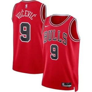 Nikola Vucevic Chicago Bulls Nike Unisex Unique Swingman Jersey Icon Edition Red for Basketball Enthusiasts
