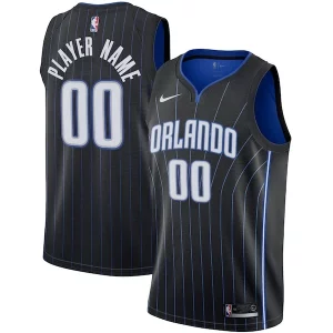 Orlando Magic Nike 2020/21 Gorgeous Swingman Custom Jersey Icon Edition Black/White Perfect for Game Day
