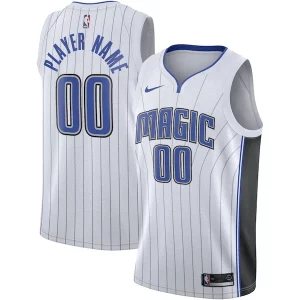 Orlando Magic Nike 2020/21 Swingman Custom Jersey Association Trendy Edition White Great for Fans