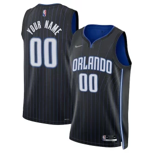 Orlando Magic Nike 2021/22 Diamond Swingman Custom Jersey Icon Edition Black Trendy for Basketball Enthusiasts