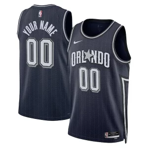 Orlando Magic Nike Unisex 2023/24 Custom Swingman Jersey Eye - catching Navy City Edition Perfect for Game Day