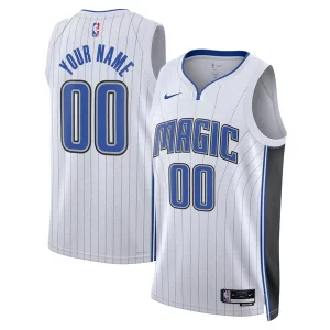 Orlando Magic Nike Unisex Swingman Elegant Custom Jersey White Association Edition Must - Have for Jerseys Lovers
