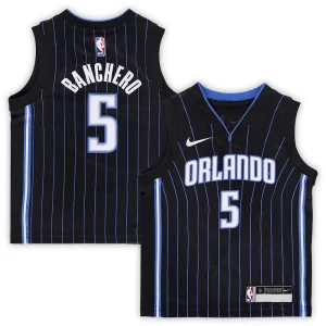 Paolo Banchero Orlando Magic Nike Preschool Swingman Player Chic Jersey Icon Edition Black Must - Have for Jerseys Lovers