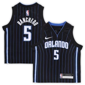 Paolo Banchero Orlando Magic Nike Toddler Swingman Player Jersey Icon Chic Edition Black Must - Have for Jerseys Lovers