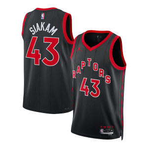 Pascal Siakam Toronto Raptors Jordan Brand Unisex Swingman Jersey Statement Unique Edition Black for Basketball Enthusiasts