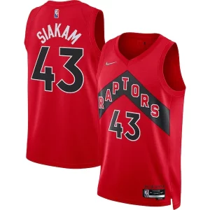 Pascal Siakam Toronto Raptors Nike 2021/22 Diamond Swingman Jersey Icon Edition Red Gorgeous Great for Fans