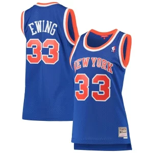 Patrick Ewing New Chic York Knicks Women's 1991/92 Hardwood Classics Swingman Jersey Blue Must - Have for Jerseys Lovers